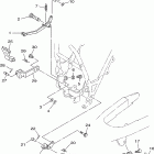 TTR225PC/TTR225P Подножки