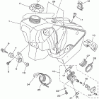 YZ 125 Топливный бак