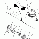 YZF 600R Масляный насос