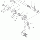 YZ 125 Вал переключения