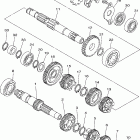 TW200PC/TW200P Трансмиссия
