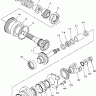 V STAR 1100 CUSTOM-XVS1100PC/XVS1100P Промежуточный ведущий вал