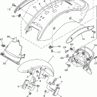 V STAR 1100 CUSTOM-XVS1100PC/XVS1100P Крыло