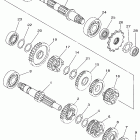 TT-R250 Трансмиссия