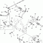 TW200PC/TW200P Подножки