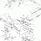 VIRAGO XV250PC/XV250P Подножки