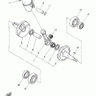 YZ 85 Коленчатый вал и Поршень