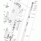 WR 250F Передняя вилка