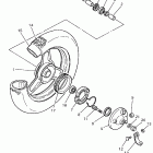 PW50 Переднее колесо