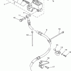 TW200PC/TW200P Главный тормозной цилиндр,передний