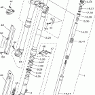 WR250FP Передняя вилка