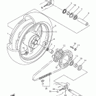 YZF-R6 Заднее колесо