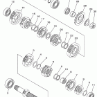 YZ250P Трансмиссия