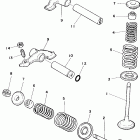 TW200PC/TW200P Клапана