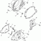 TTR225PC/TTR225P Крышка картера двигателя