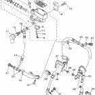 Road Star Midnight Star Главный тормозной цилиндр,передний