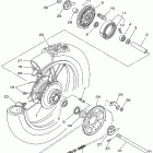 TT-R225 Заднее колесо