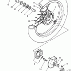 PW 80 Переднее колесо