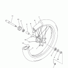 WR 250F Переднее колесо