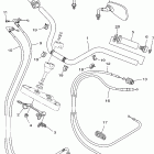 V STAR 1100 CUSTOM-XVS1100PC/XVS1100P Троса