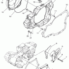 YZ250P Крышка картера двигателя