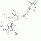 YZ 85 Выхлопная система