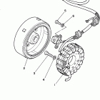 VIRAGO XV250PC/XV250P Генератор