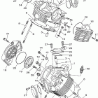 V STAR 1100 CUSTOM-XVS1100PC/XVS1100P Головка цилиндра
