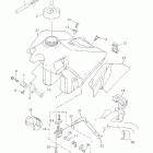 WR 250F Топливный бак