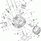 TW 200 Головка цилиндра