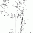 YZ 85 Задний торм цилиндр