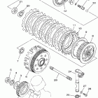 V STAR 650 CUSTOM-XVS650PC/XVS650P Сцепление