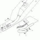 WR 426F Выхлопная система