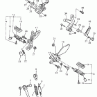 YZF 600R Подножки