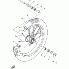 YZ 80 Переднее колесо