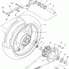 FZ1 Заднее колесо