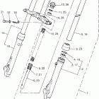 PW80N Передняя вилка