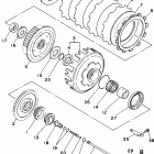 TZ250N Сцепление