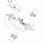 YZ 80 Коленчатый вал и Поршень