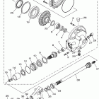 V STAR 1100 CUSTOM-XVS1100PC/XVS1100P Ведущий вал