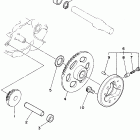 XT225P/XT225PC Муфта стартера