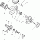 WR 250F Коленчатый вал и Поршень