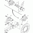 YZ 80 Задний суппорт тормозной