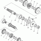 WR250FN Трансмиссия