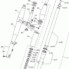 V STAR 650 CLASSIC-XVS650ANC/XVS650AN Передняя вилка