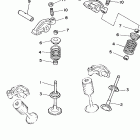 V STAR 650 CUSTOM-XVS650PC/XVS650P Клапана