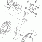 XT225P/XT225PC Передний тормозной суппорт