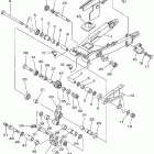 XT 225 Бугель (задний рычаг)