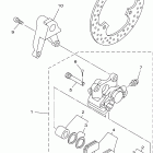 TZ250N Задний суппорт тормозной