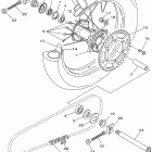 WR 250F Заднее колесо